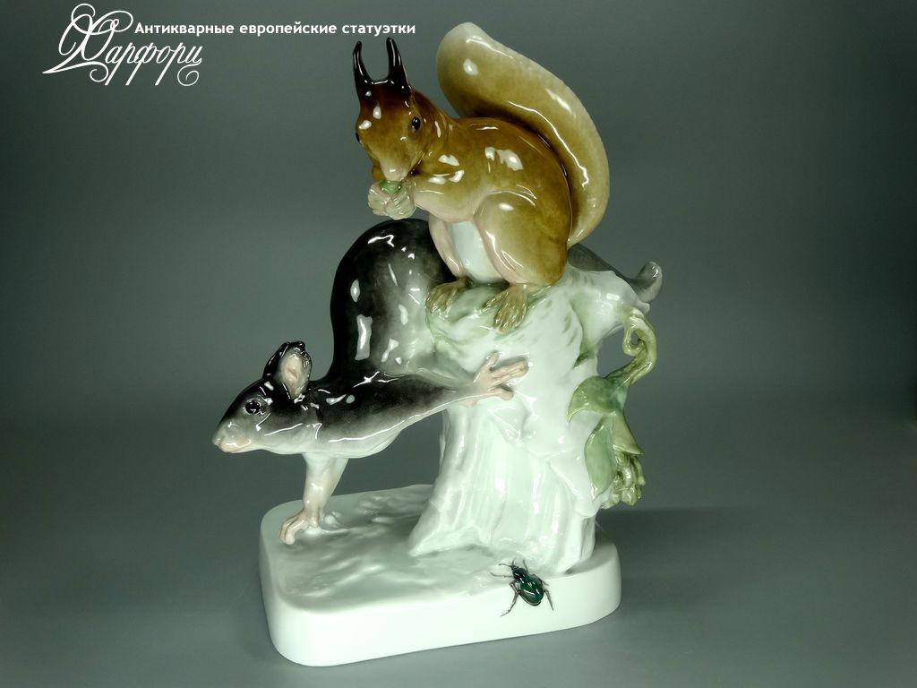 Купить фарфоровую статуэтку KARL ENS Пара белок